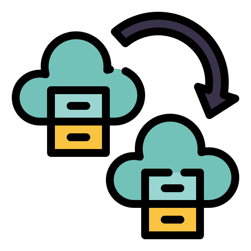 Cloud Files Migration Icon