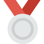 Silver medal icon