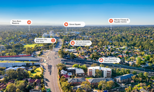 Baulkham-Hills with labels